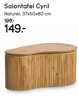 Leen Bakker Salontafel Cyril aanbieding