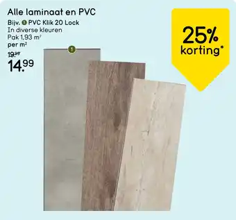Leen Bakker Alle laminaat en PVC aanbieding