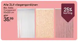 Leen Bakker Alle 2Lif vliegengordijnen aanbieding