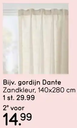 Leen Bakker Gordijn Dante aanbieding