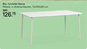Leen Bakker Tuintafel vence aanbieding