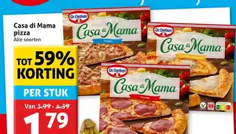 Hoogvliet Casa di Mama pizza aanbieding