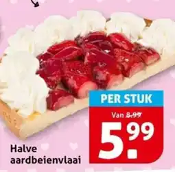 Hoogvliet Halve aardbeienvlaai aanbieding