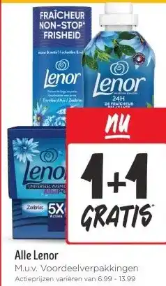 Jumbo Alle Lenor aanbieding