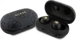 Bol.com Guess True Wireless 4G Metal Bluetooth In-Ear Oordopjes - Zwart aanbieding