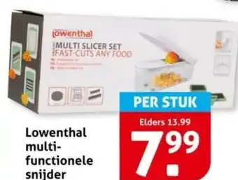 Hoogvliet Lowenthal multi functionele snijder aanbieding