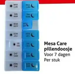 Hoogvliet Mesa Care pillendoosje aanbieding