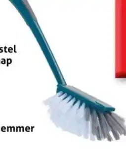 Hoogvliet Afwasborstel met zuignap aanbieding