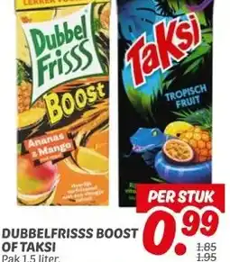 Dekamarkt DUBBELFRISSS BOOST OF TAKSI aanbieding
