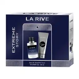 Douglas La Rive Extreme Story 75ML Eau de Toilette + 100ML Showergel Giftset aanbieding