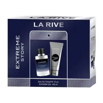 Douglas La Rive Extreme Story 75ML Eau de Toilette + 100ML Showergel Giftset aanbieding