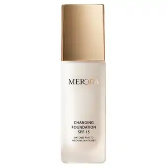 Douglas Meroda Changing Foundation SPF15 aanbieding