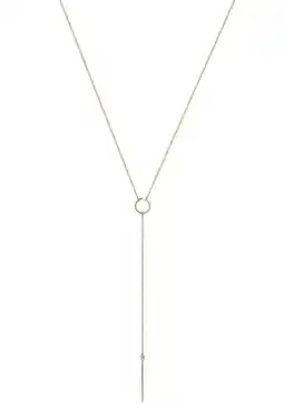 Douglas Elli Dames Y-Ketting Geo Minimaal in 925 Sterling Zilver aanbieding