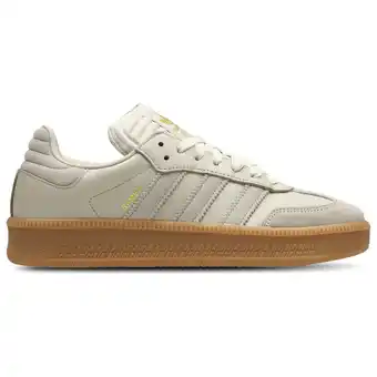 Foot Locker Adidas Samba Heren Schoenen - Grijs - Maat: 40 2/3 - Leer - Foot Locker aanbieding