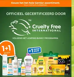 Trekpleister Keuze het het hele Garnier assortiment. M.u.v. mini's en multipakken. aanbieding