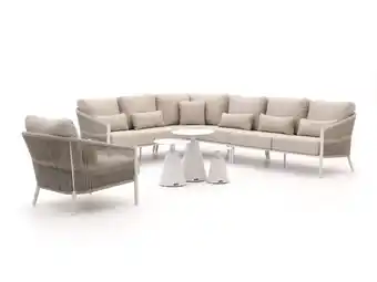 Kees Smit Bellagio Mineo/Tusa hoek loungeset 8-delig links aanbieding