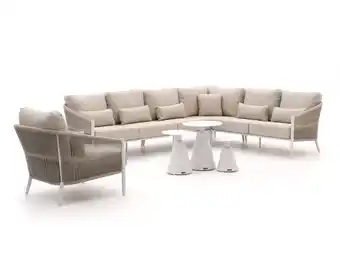 Kees Smit Bellagio Mineo/Tusa hoek loungeset 8-delig rechts aanbieding
