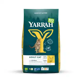 Zooplus 10kg Yarrah Bio met Kip Kattenvoer droog aanbieding