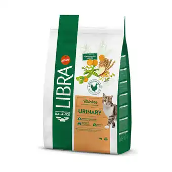 Zooplus Dubbelpak: 2x8kg Libra Cat Adult Urinary Droog kippenvoer voor katten aanbieding