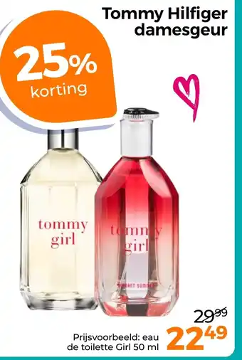 Trekpleister Tommy Hilfiger damesgeur aanbieding