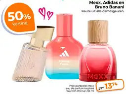 Trekpleister Mexx, Adidas en Bruno Banani aanbieding