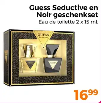Trekpleister Guess Seductive en Noir geschenkset aanbieding