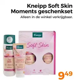 Trekpleister Kneipp Soft Skin Moments geschenkset aanbieding