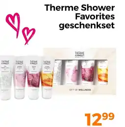 Trekpleister Therme Shower Favorites geschenkset aanbieding