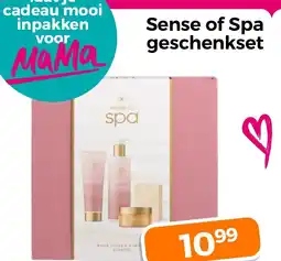 Trekpleister Sense of Spa geschenkset aanbieding