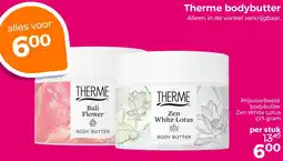 Trekpleister Therme bodybutter aanbieding