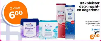Trekpleister Trekpleister dag, nacht en oogcrème aanbieding