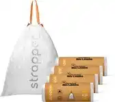 Bol.com Strapper 100 Afvalzakken Oranje - Geschikt voor simplehuman met code H - 30-35 liter aanbieding