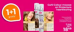 Trekpleister Guhl Colour mousse en Protecture haarkleuring aanbieding