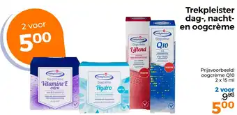 Trekpleister Trekpleister dag, nacht en oogcrème aanbieding