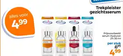 Trekpleister Trekpleister gezichtsserum aanbieding