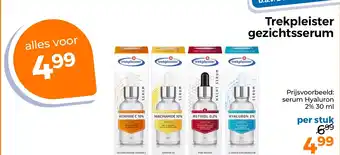 Trekpleister Trekpleister gezichtsserum aanbieding