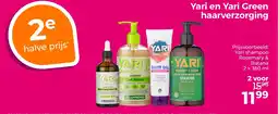 Trekpleister Yari en Yari Green haarverzorging aanbieding
