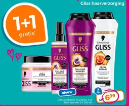 Trekpleister Gliss haarverzorging aanbieding