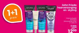 Trekpleister John Frieda haarverzorging en styling aanbieding