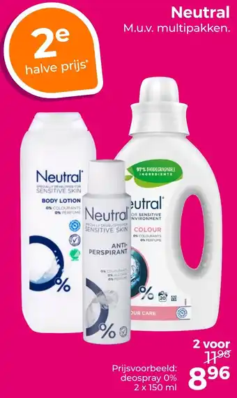 Trekpleister Neutral aanbieding