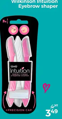 Trekpleister Wilkinson Intuition Eyebrow shaper aanbieding