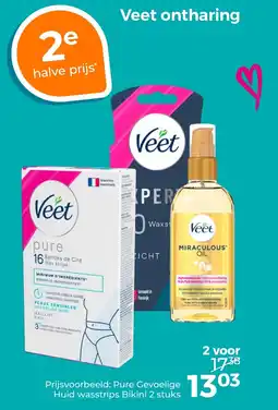 Trekpleister Veet ontharing aanbieding