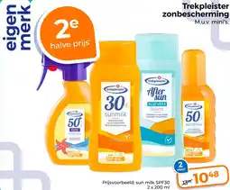 Trekpleister Trekpleister zonbescherming aanbieding