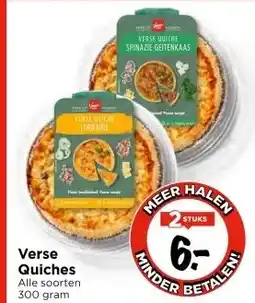 Vomar Voordeelmarkt Verse Quiches aanbieding