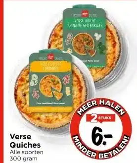 Vomar Voordeelmarkt Verse Quiches aanbieding
