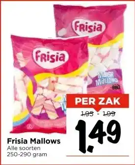 Vomar Voordeelmarkt Frisia Mallows aanbieding