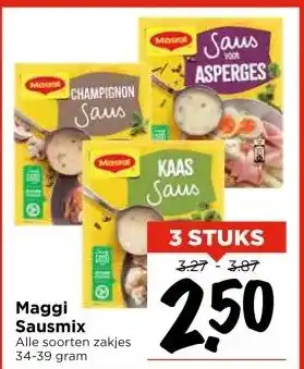 Vomar Voordeelmarkt Maggi Sausmix aanbieding