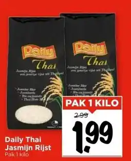 Vomar Voordeelmarkt Daily Thai Jasmijn Rijst aanbieding