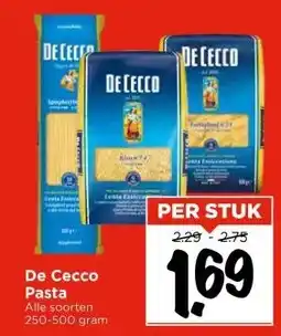Vomar Voordeelmarkt De Cecco Pasta aanbieding