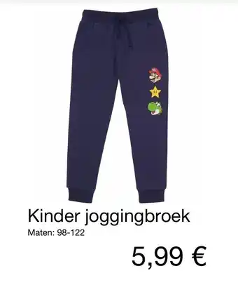 Kik Kinder joggingbroek Maten: 98-122 aanbieding